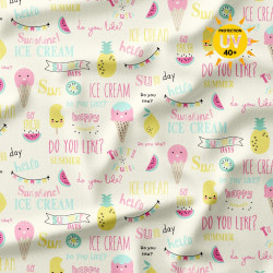 UV-Protect Lycra FREEZY Yellow / Pink